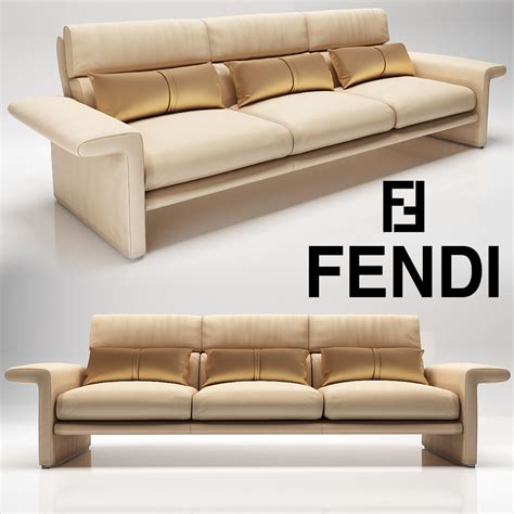 fendi sofa 3d model|Fendi furniture outlet.